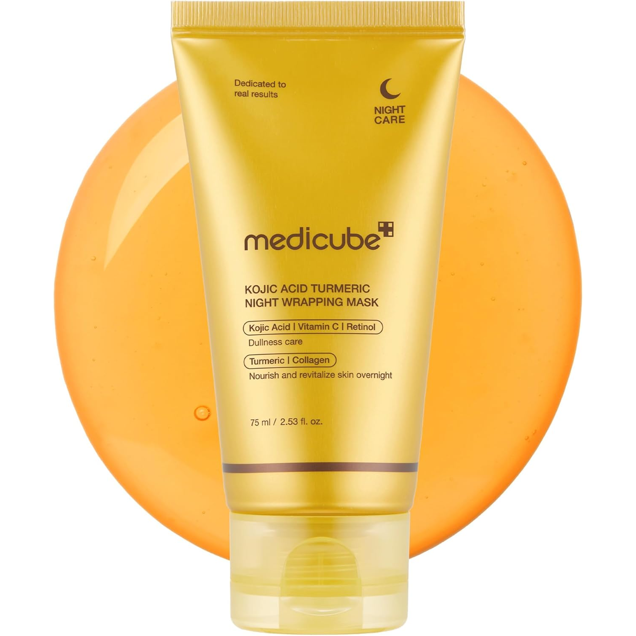 Medicube Turmeric Overnight Wrapping Peel Off Mask