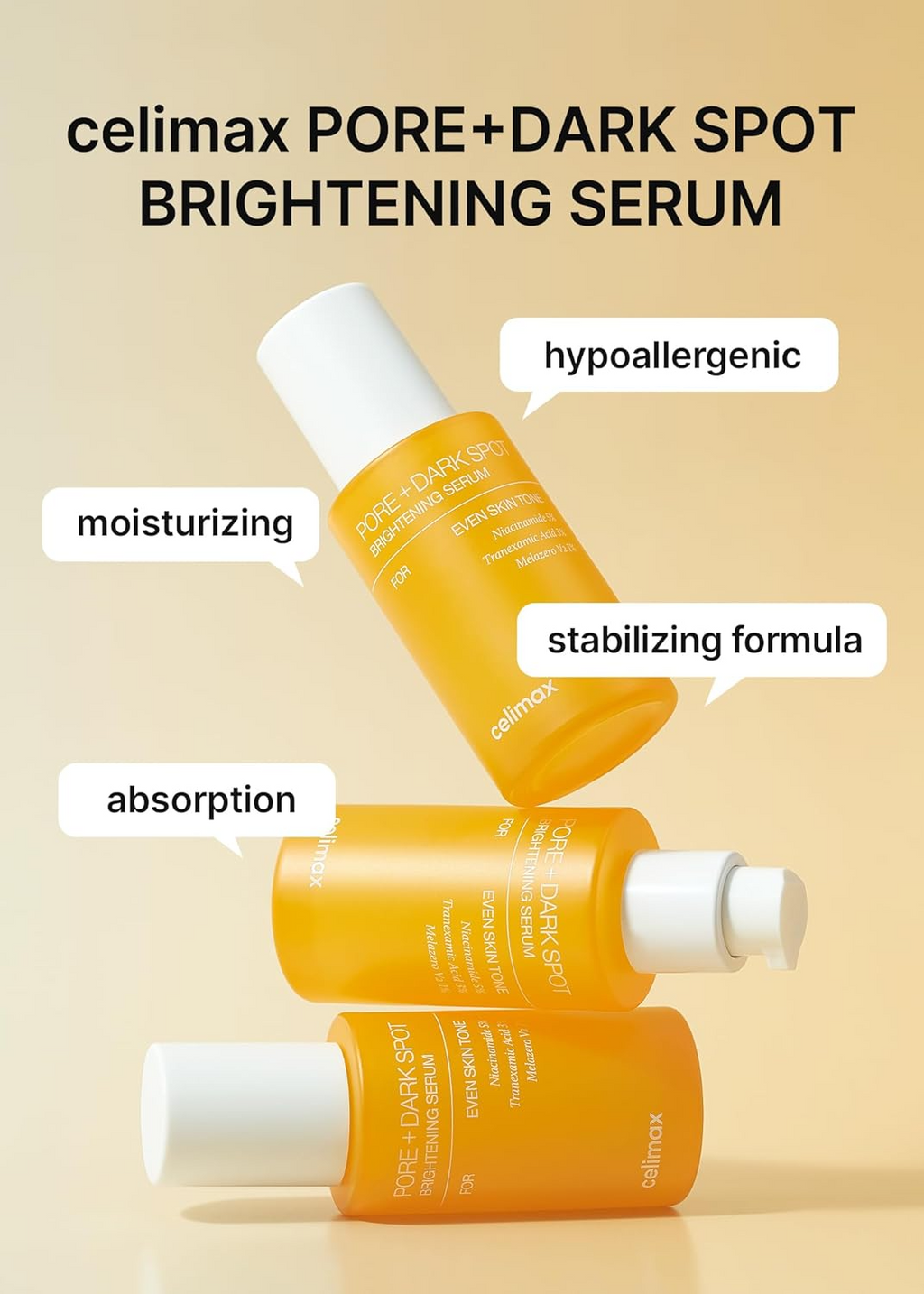 celimax Pore+Dark Spot Brightening Serum 30ml