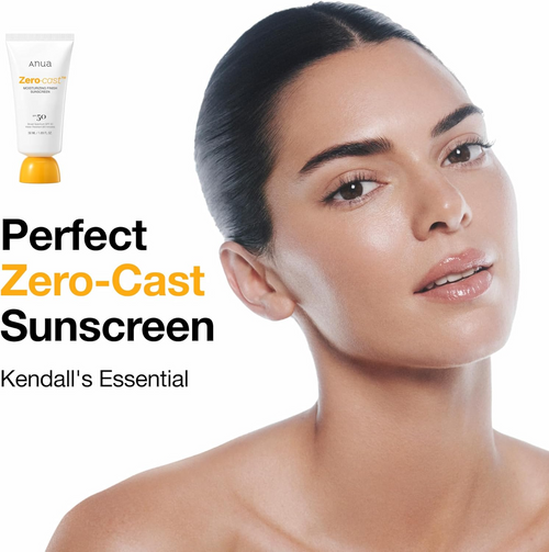 Anua Zero-Cast Moisturizing Finish Sunscreen,SPF 50