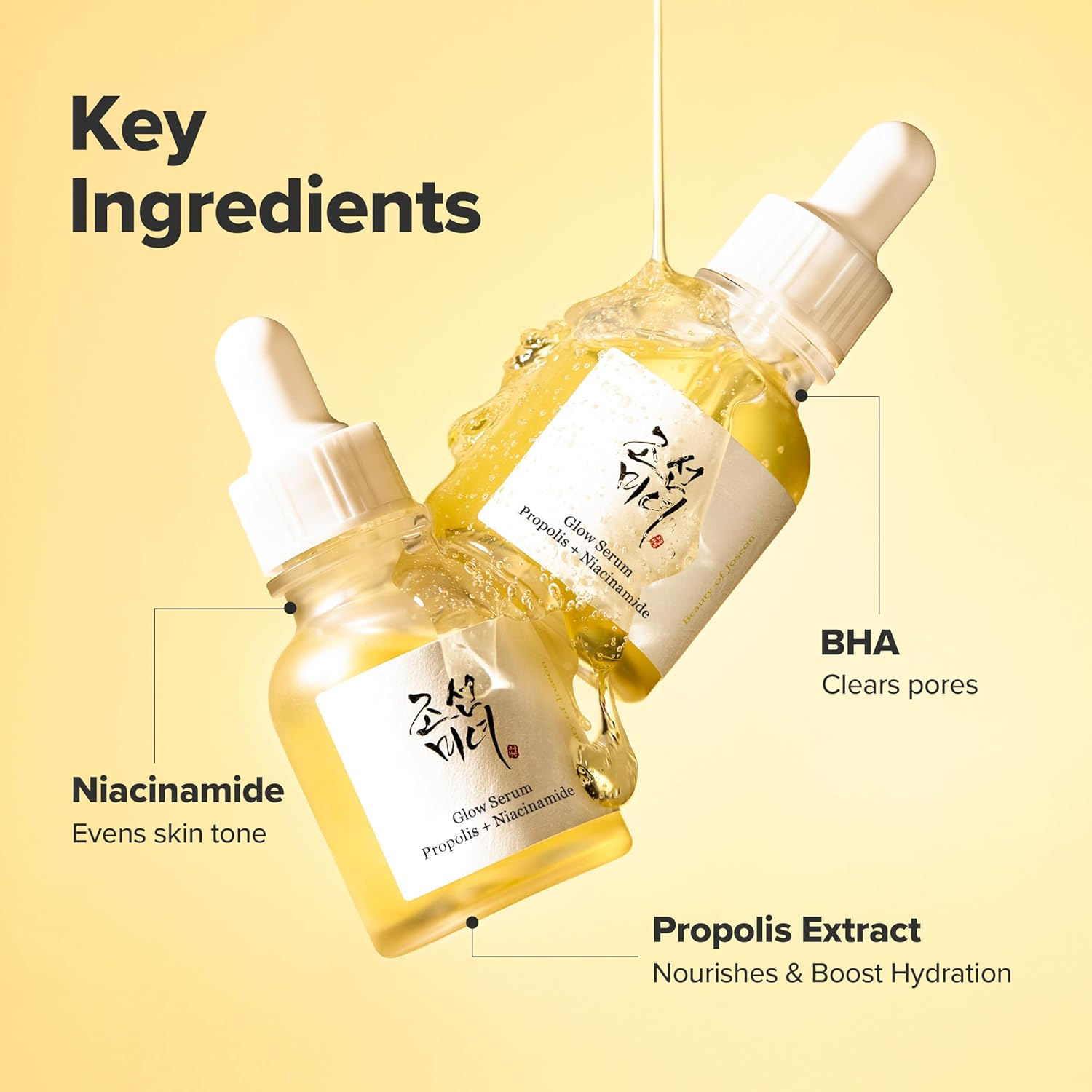 Beauty of Joseon Glow Serum Propolis and Niacinamide Hydrating Facial Soothing Moisturizer