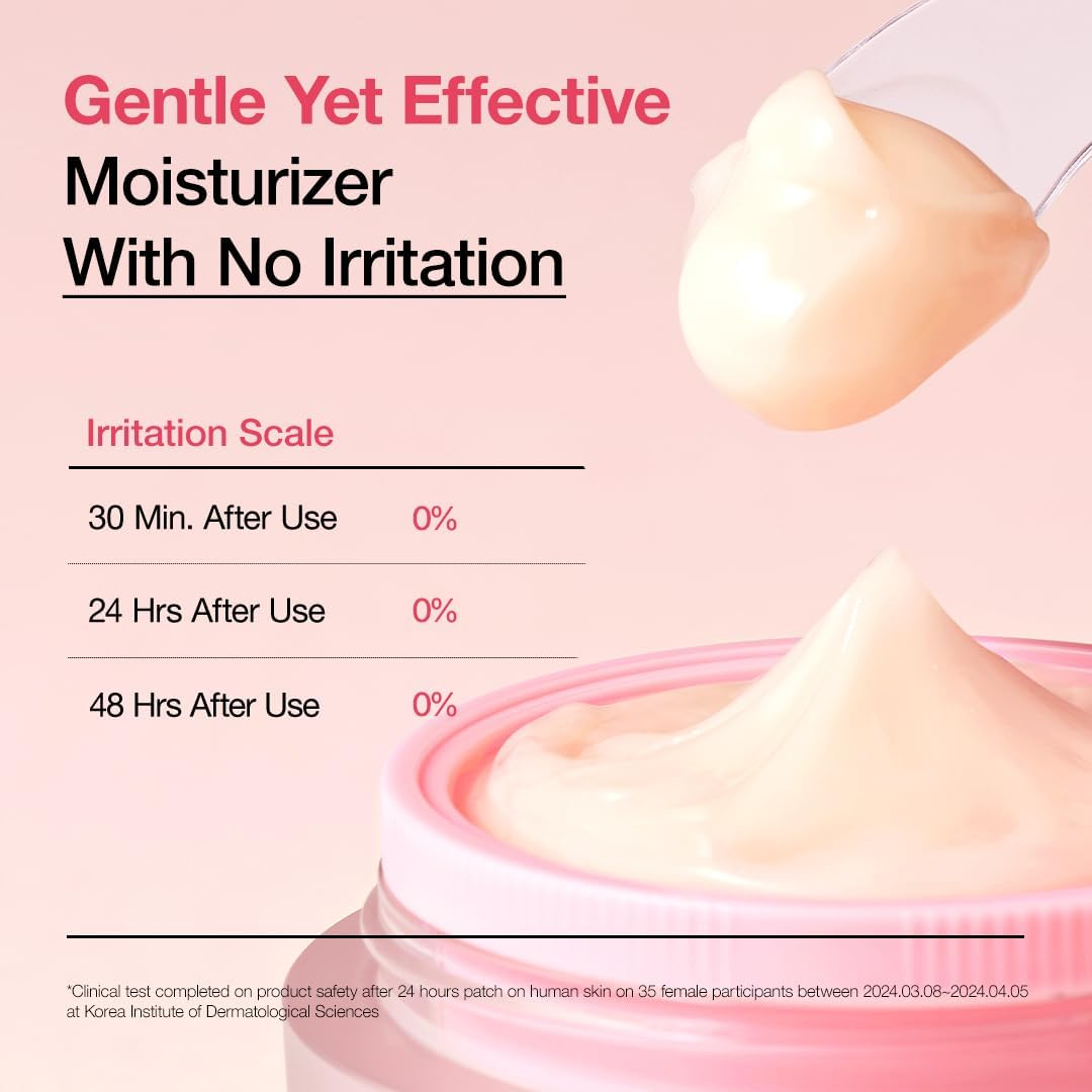 Anua Peach Niacinamide Cream, Face Moisturizer for Dry Skin
