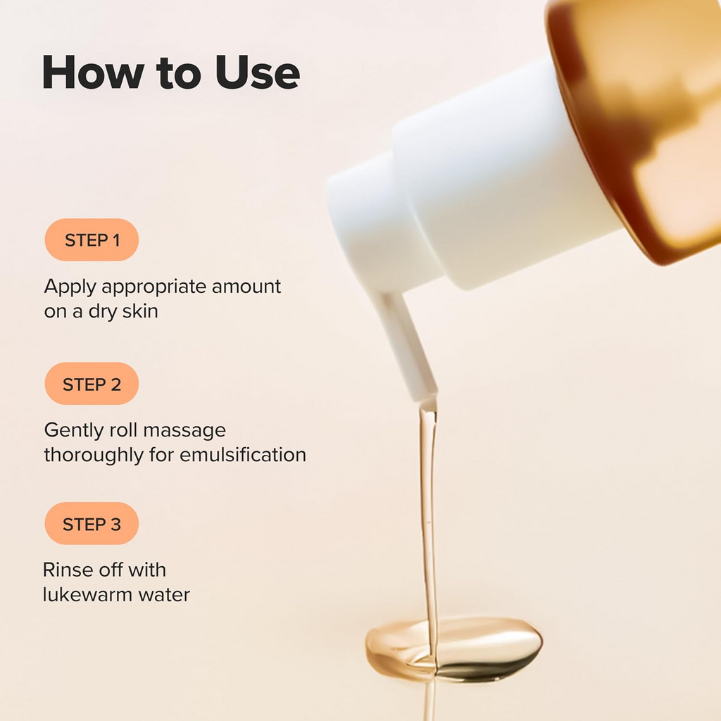 Beauty of Joseon Ginseng Cleansing Oil Waterproof Makeup Remover for Sensitive, Acne-Prone Facial Skin. Korean Skin Care for Men and Women, 210ml