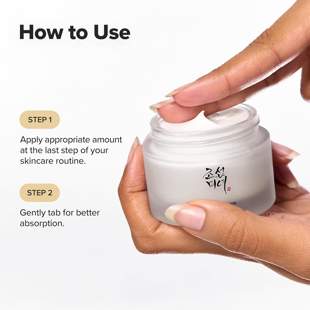 Beauty of Joseon Dynasty Cream Korean Face Moisturizer Rice Ginseng for Dry Acne Sensitive Skin Daily Hydration