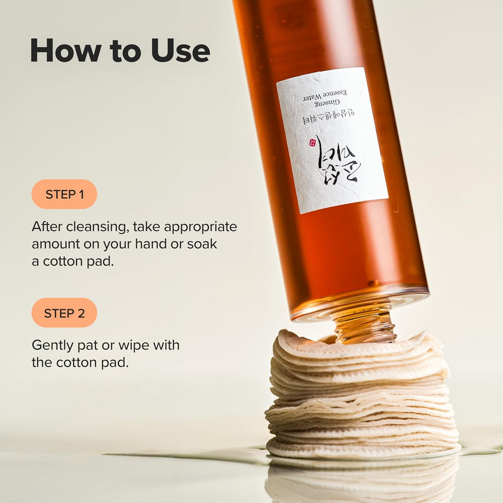 Beauty of Joseon Ginseng Essence Water Hydrating Face Toner for Dry, Dull, Acne-Prone, Irritated Skin