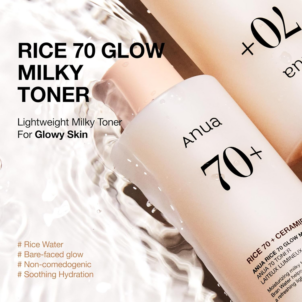 ANUA Rice 70 Glow Milky Toner