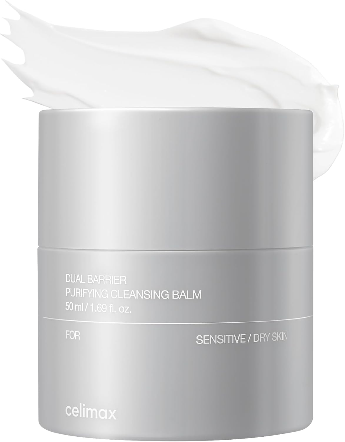 celimax Dual Barrier Purifying Cleansing Balm | with Ceramides, Waterproof Makeup Remover, Pore Cleansing, Daily Use Cleanser, Grind Container, 50ml