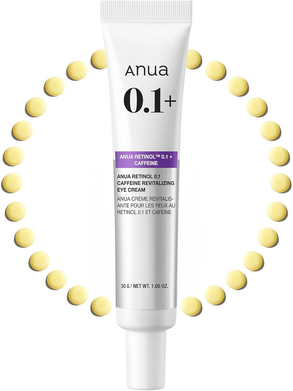 Anua Retinol 0.1 Caffeine Revitalizing Eye Cream