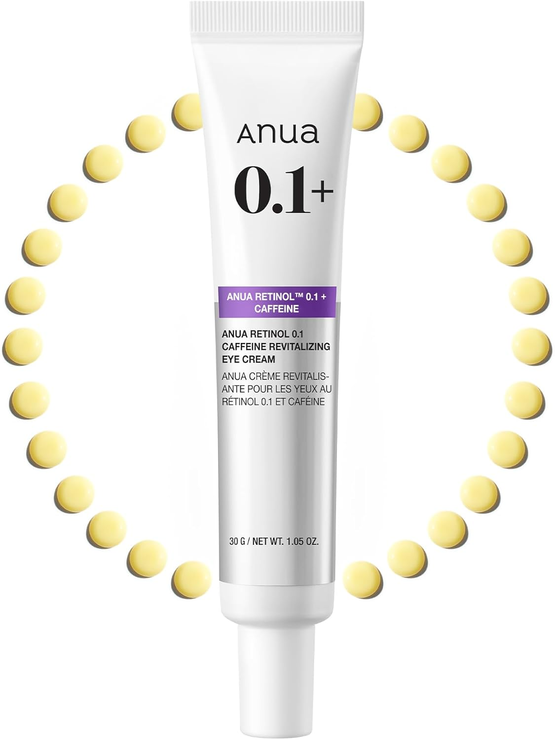 Anua Retinol 0.1 Caffeine Revitalizing Eye Cream